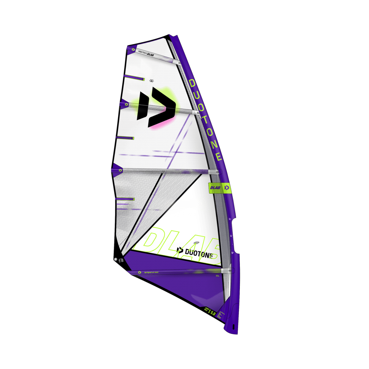 Duotone Super_Hero D/LAB 2026 wave zeil White/Violet