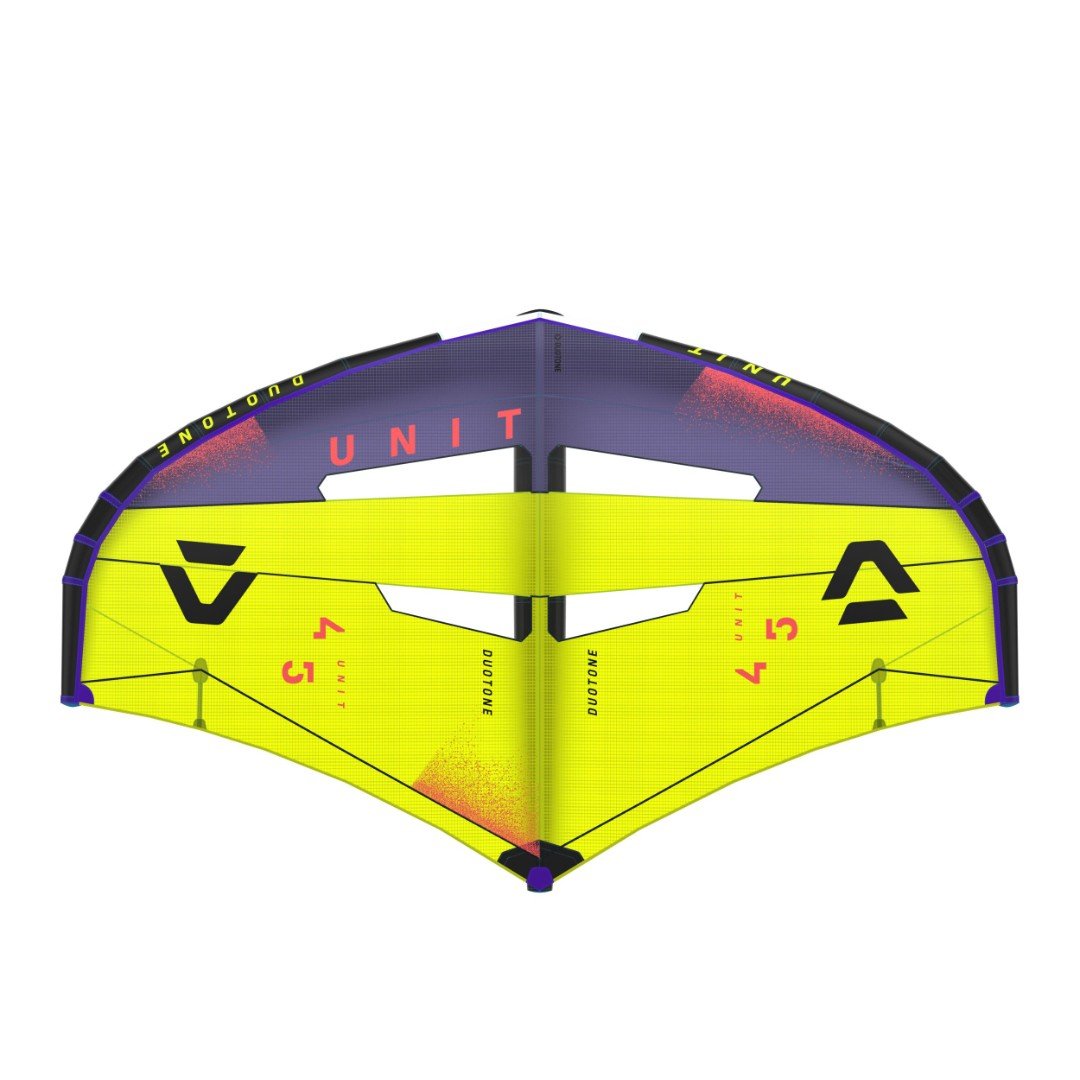 Duotone - Unit Wing 2025 Lime/Dark Grey - 4.5 - GearFreak