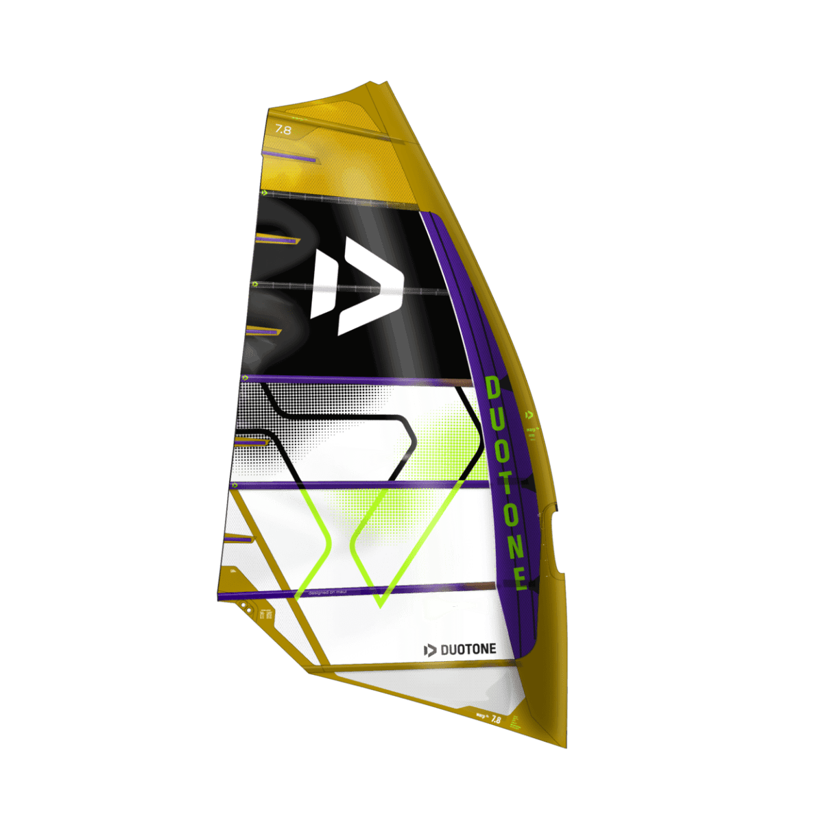 Duotone - Warp Fin - Black/Mustard - GearFreak