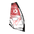 Duotone - Warp Fin - Red - GearFreak