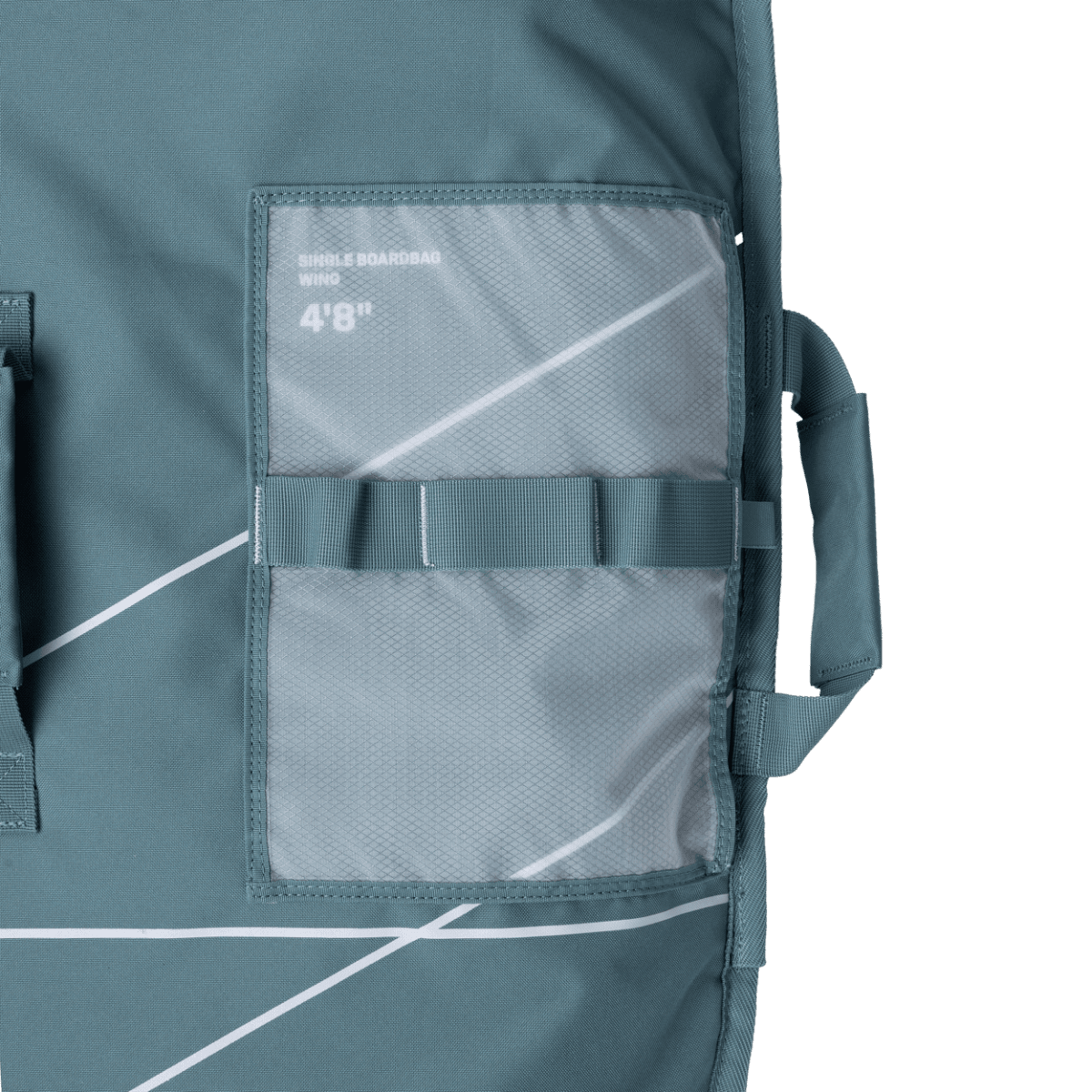 Duotone - Wing Boardbag Single - Slate Green - 5'0" x 24" - GearFreak