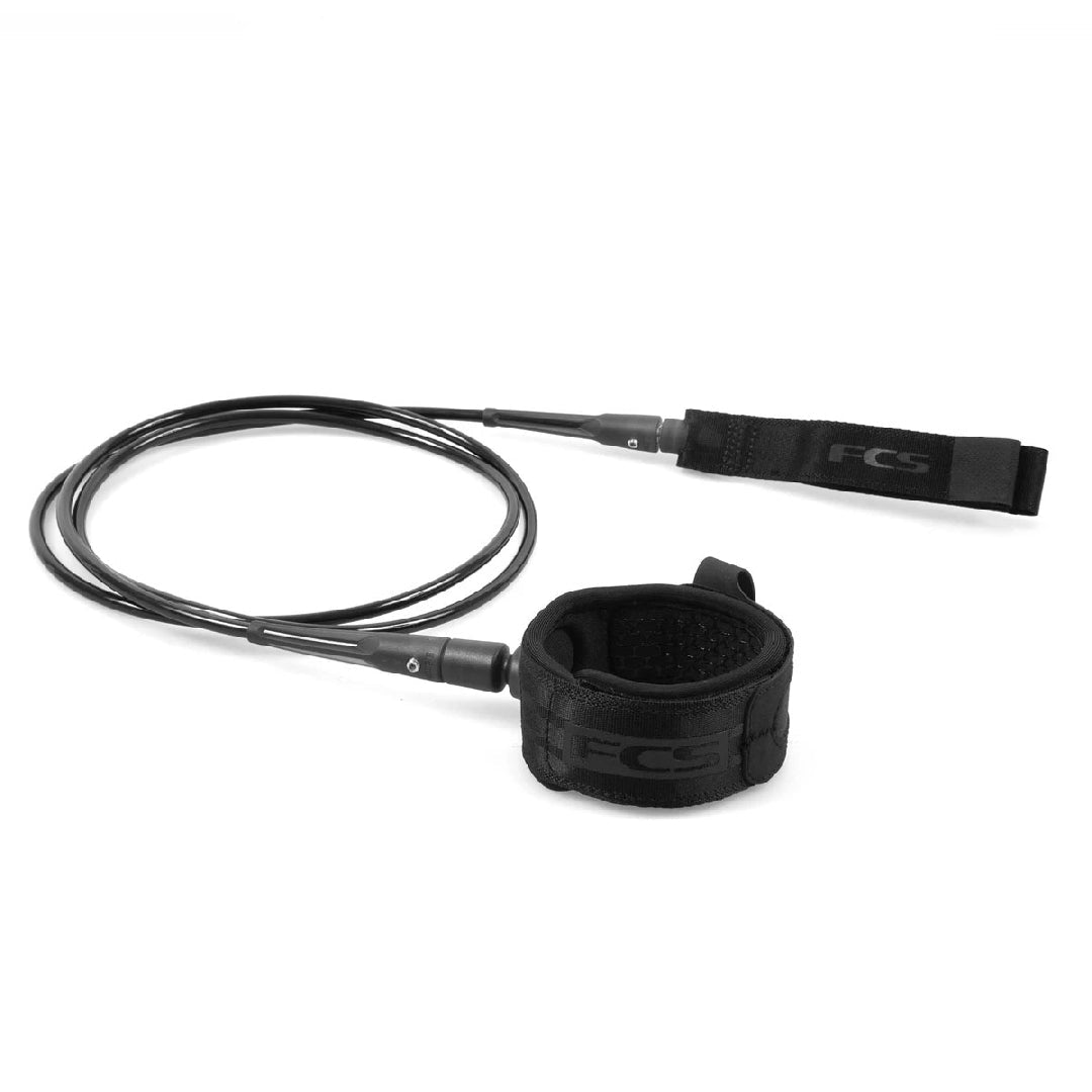 FCS - All round Leash 6'' - Black - GearFreak