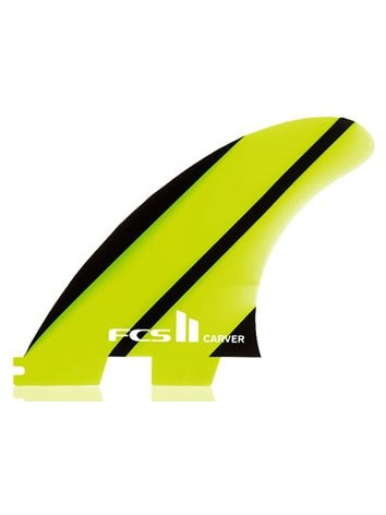 FCS - II Carver Neo Glass Tri Fin Set - M - GearFreak
