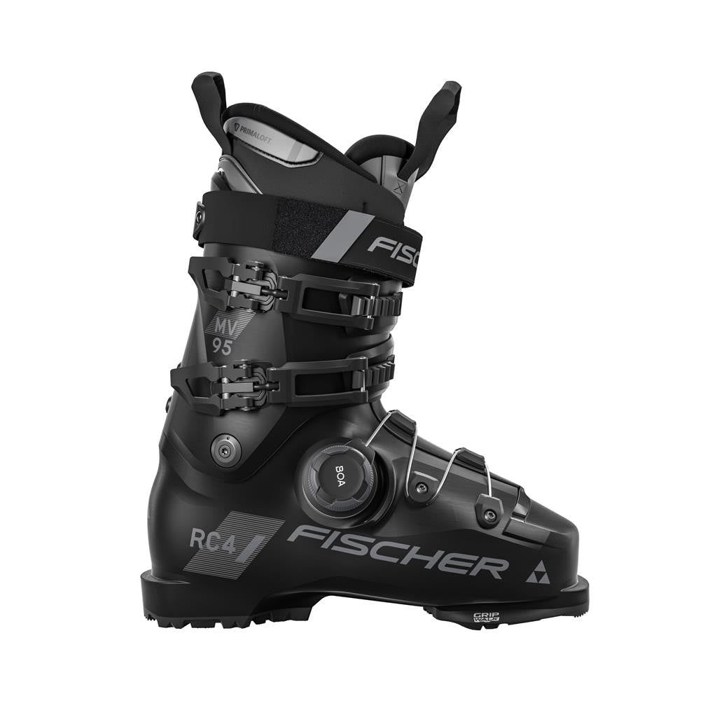 Fischer - RC4 95 MV Boa Vac Wms Black/Black 24/25 - 24.5 - GearFreak
