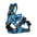 Flow Fenix Cyber Blue, driekwart achteraanzicht