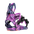 Flow Fenix Nightshade, driekwart achteraanzicht