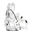 Flow Fenix White, driekwart achteraanzicht