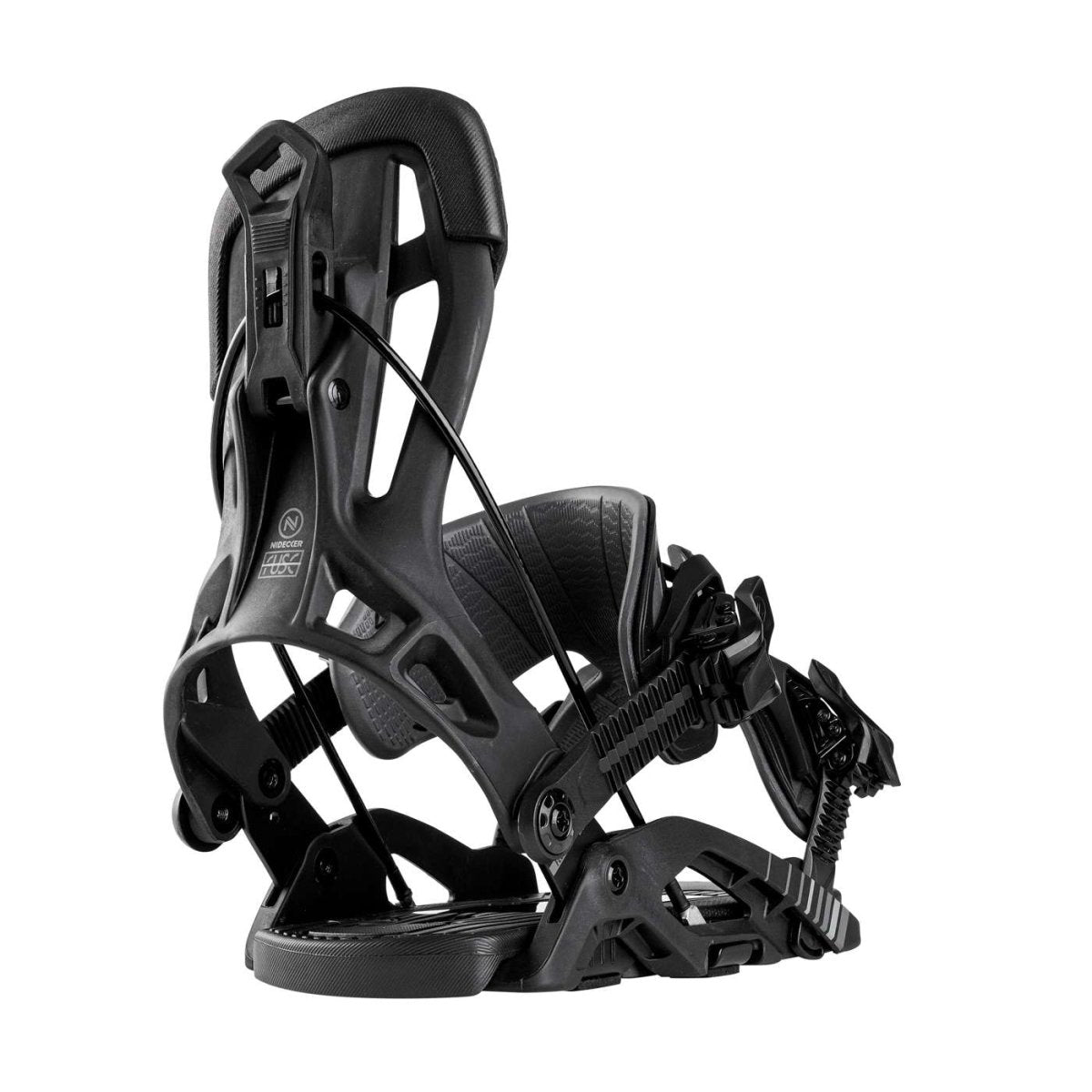 Flow Fuse Black, driekwart achteraanzicht