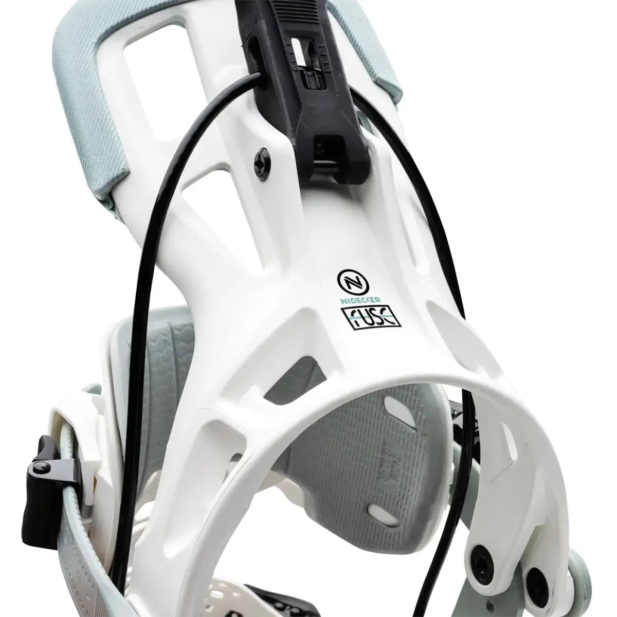 Flow Fuse Hybrid White, detail van de highback