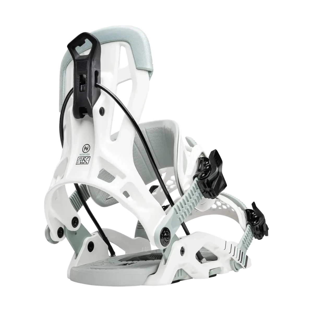 Flow Fuse Hybrid White, driekwart achteraanzicht