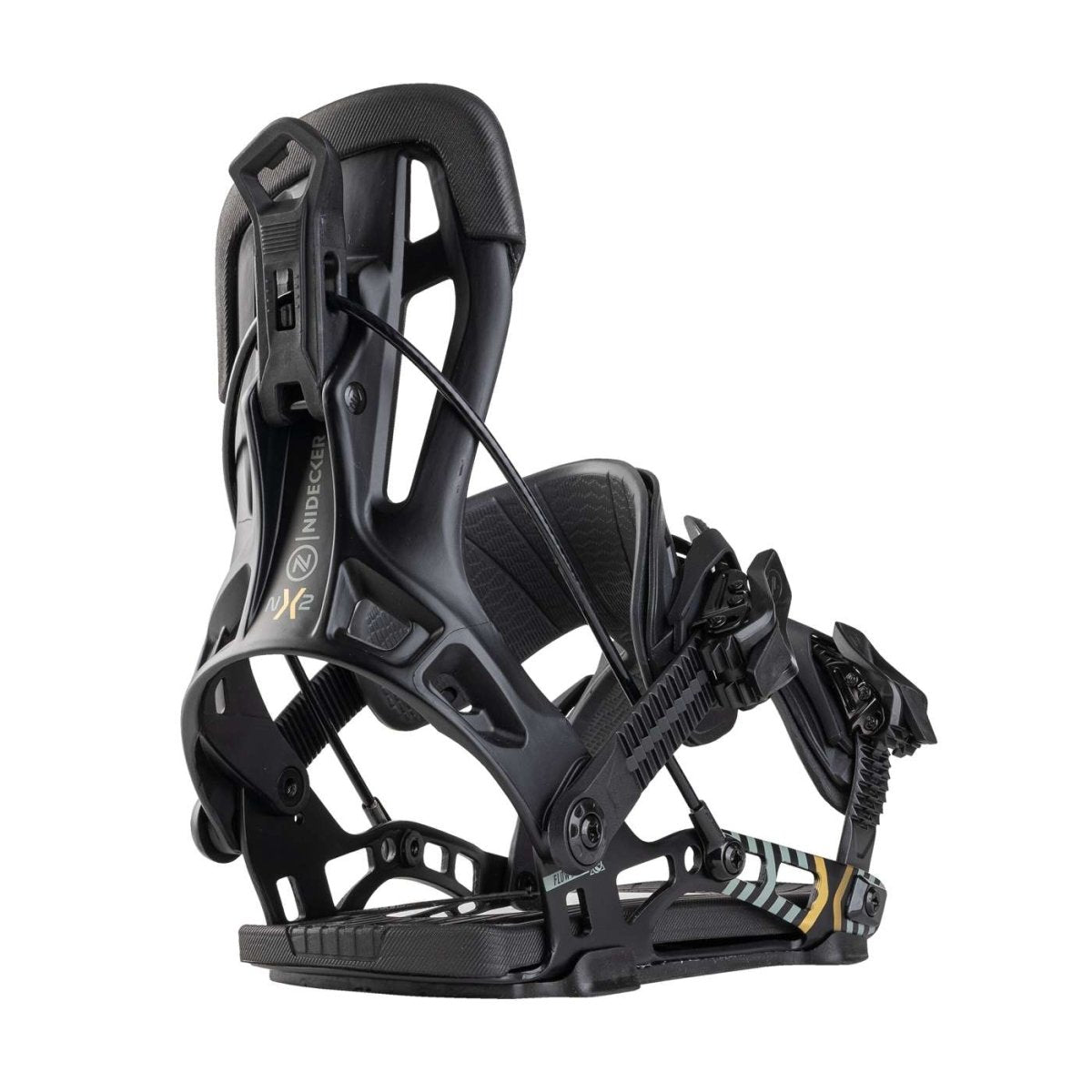 Flow NX2 Black, driekwart achteraanzicht