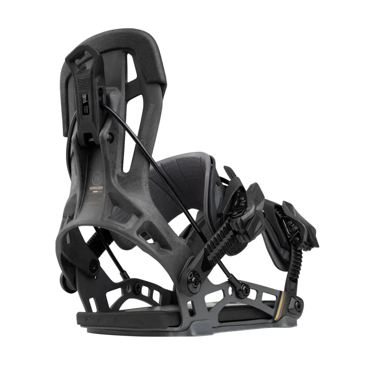 Flow NX2 Carbon Black, driekwart achteraanzicht