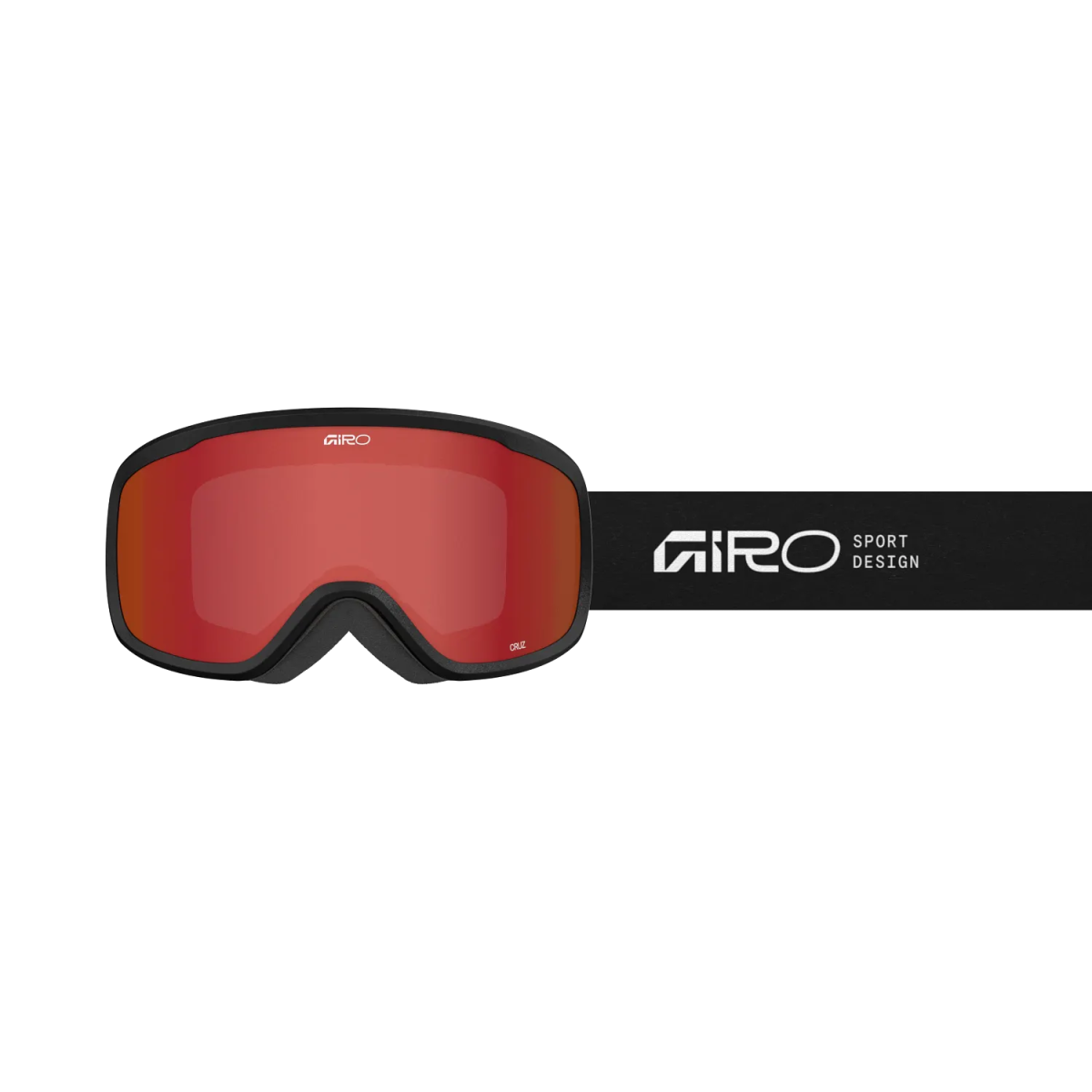 Giro - Cruz Goggle - Black Stacked/Amber Scarlet - GearFreak