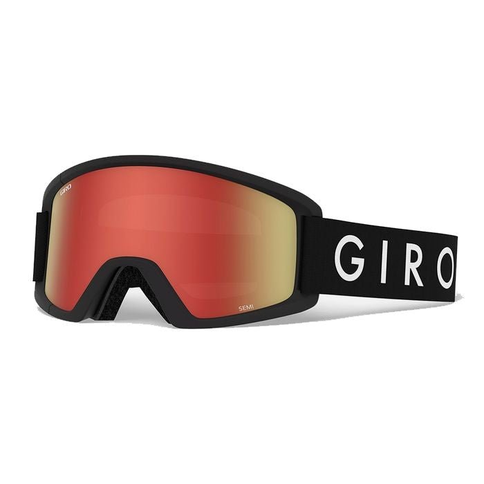 Giro - Giro Semi Black + Amber Scarlet & Yellow Lens - GearFreak