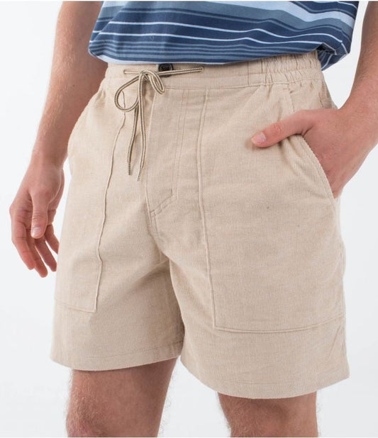 Hurley - Baja Cord Volley 17" Walkshort | Hazelnut - S - GearFreak