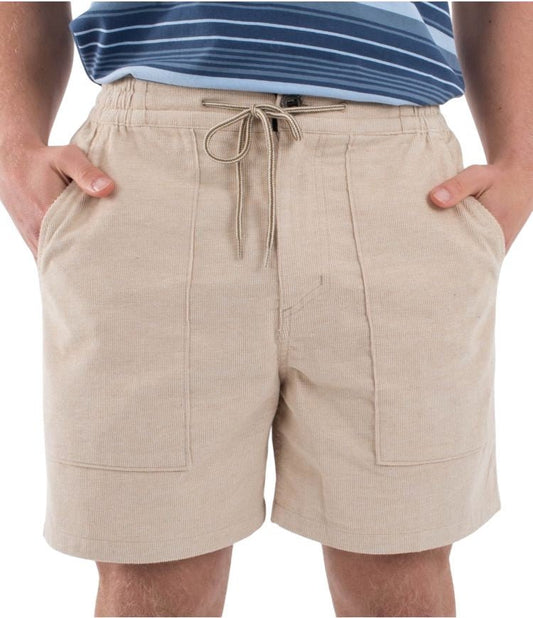 Hurley - Baja Cord Volley 17" Walkshort | Hazelnut - S - GearFreak