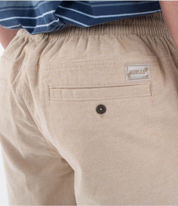 Hurley - Baja Cord Volley 17" Walkshort | Hazelnut - S - GearFreak