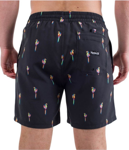 Hurley - Cannon Ball Volley 17" Boardshort | Black Combo - S - GearFreak