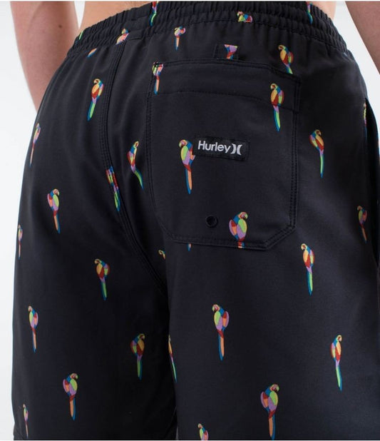 Hurley - Cannon Ball Volley 17" Boardshort | Black Combo - S - GearFreak