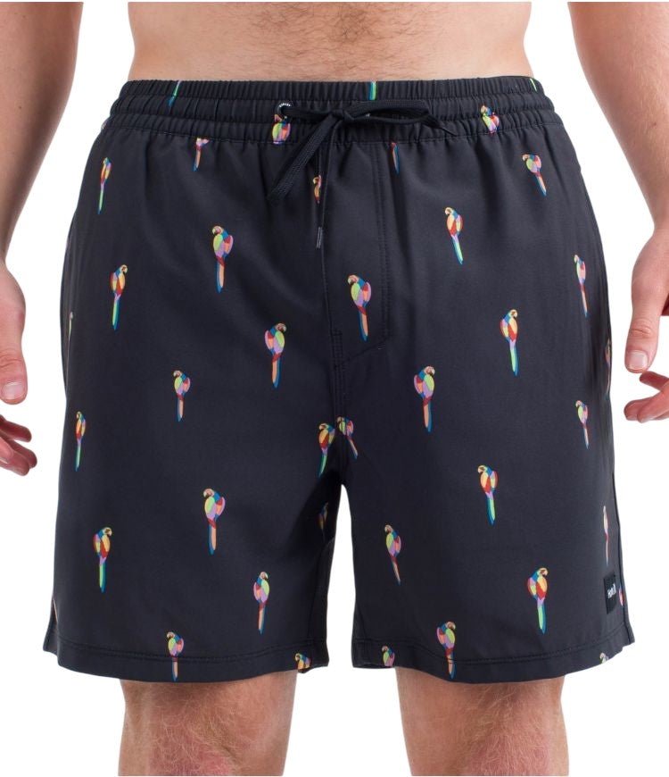 Hurley - Cannon Ball Volley 17" Boardshort | Black Combo - S - GearFreak