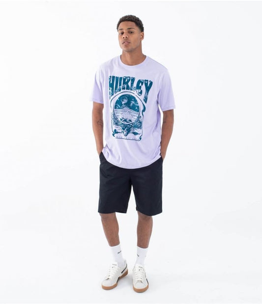 Hurley - Cosmic T-Shirt | Lavender Mist - S - GearFreak