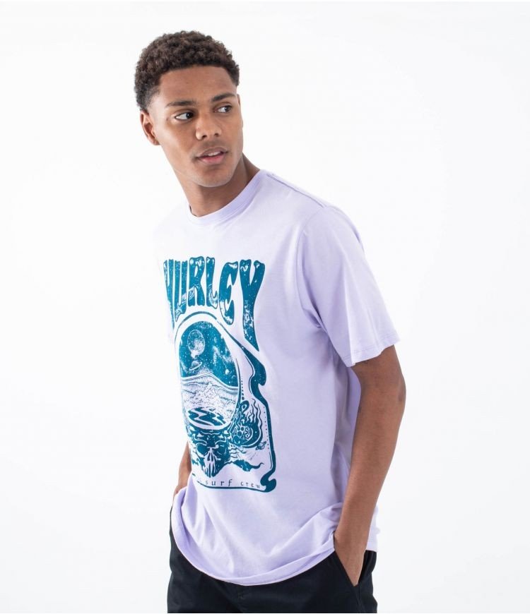 Hurley - Cosmic T-Shirt | Lavender Mist - S - GearFreak