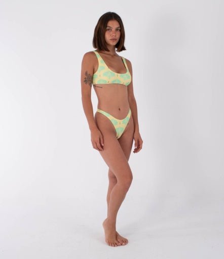 Hurley - Crop Top Print | Macadamia - XS - GearFreak