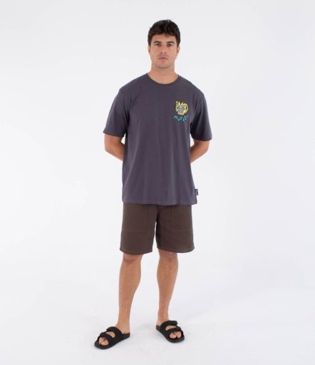 Hurley - Etam Tiger SS Tee | Dark Stone Grey - S - GearFreak
