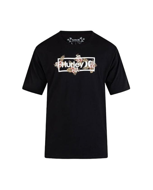 Hurley - Everyday Congo Outline T-Shirt | Black - M - GearFreak