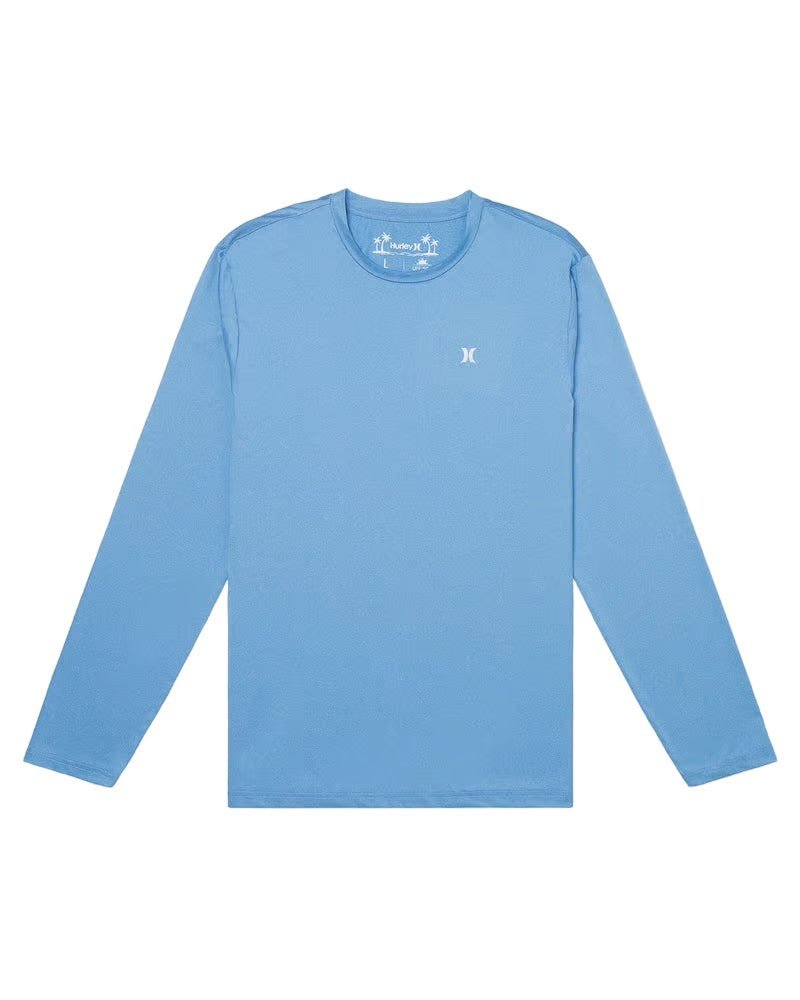 Hurley - Everyday Hybrid UPF Long Sleeve | Bliss Blue - S - GearFreak