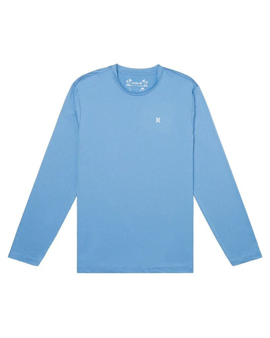 Hurley - Everyday Hybrid UPF Long Sleeve | Bliss Blue - S - GearFreak