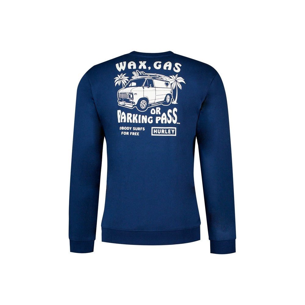 Hurley - Fairbanks Fleece Crew | Abyss - M - GearFreak