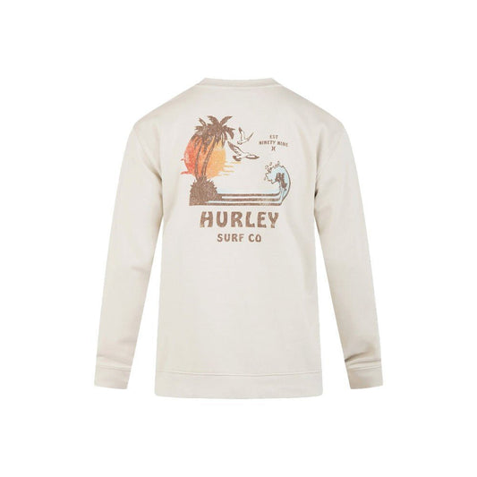 Hurley - Fairbanks Fleece Crew | Bone - M - GearFreak