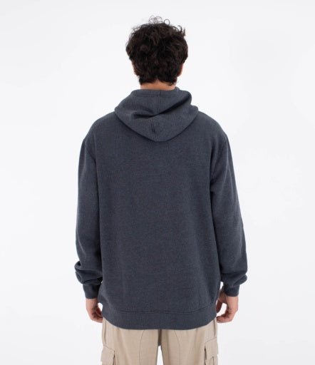 Hurley - Fleece Top Printing Press Money Hood | Black - S - GearFreak