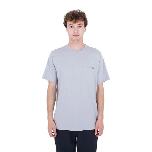 Hurley - H2O - Dri Slub Pocket T-Shirt | Stone Grey - S - GearFreak