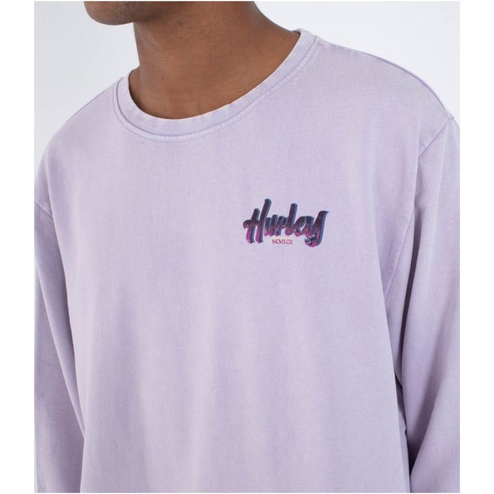 Hurley - Hurley Scorpion Sweatshirt | Lavander Mist - GearFreak