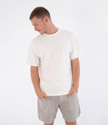 Hurley - Kraft Tape Tee | Bone - S - GearFreak