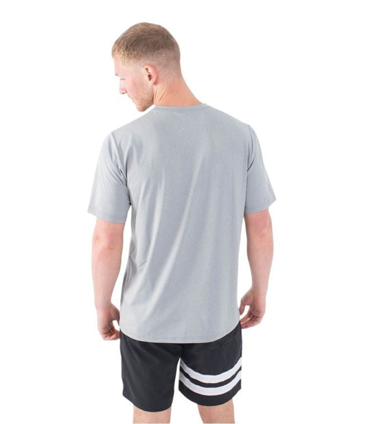 Hurley - Lycra Everyday UPF Hybrid Short Sleeve | Black Palm - S - GearFreak