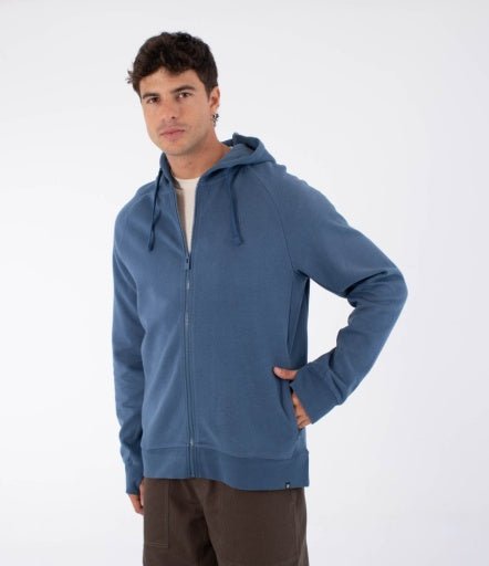 Hurley - M Low Tide Zip Hood | Grey Teal - S - GearFreak