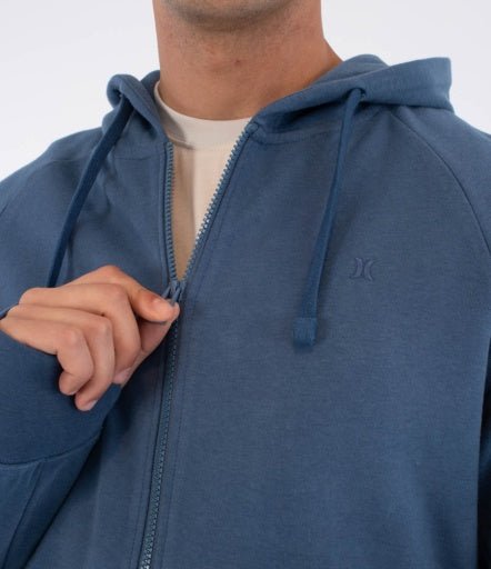 Hurley - M Low Tide Zip Hood | Grey Teal - S - GearFreak