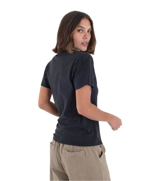 Hurley - Organic Script Only T-Shirt | Black - S - GearFreak