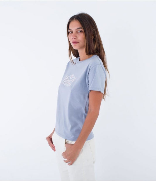 Hurley - Organic Surf & Sunshine T-Shirt | Blue Blizzard - XS - GearFreak