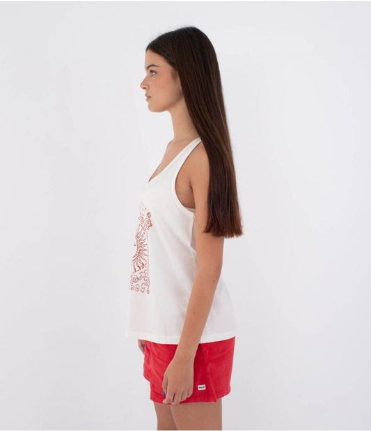 Hurley - Organic Two Sides Tank Top | Coconut Milk - XS - GearFreak