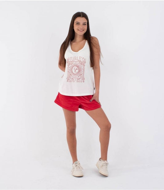 Hurley - Organic Two Sides Tank Top | Coconut Milk - XS - GearFreak