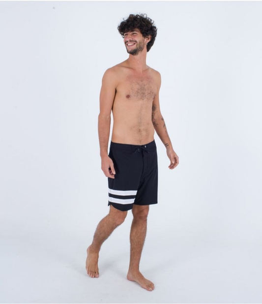 Hurley - Phantom Eco Block Party 18" Boardshort | Black - 30 - GearFreak