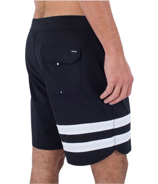Hurley - Phantom Eco Block Party 18" Boardshort | Black - 30 - GearFreak