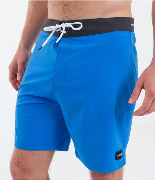 Hurley - Phantom Eco O&O Solid 18" Boardshort | Baltic Blue - 28 - GearFreak