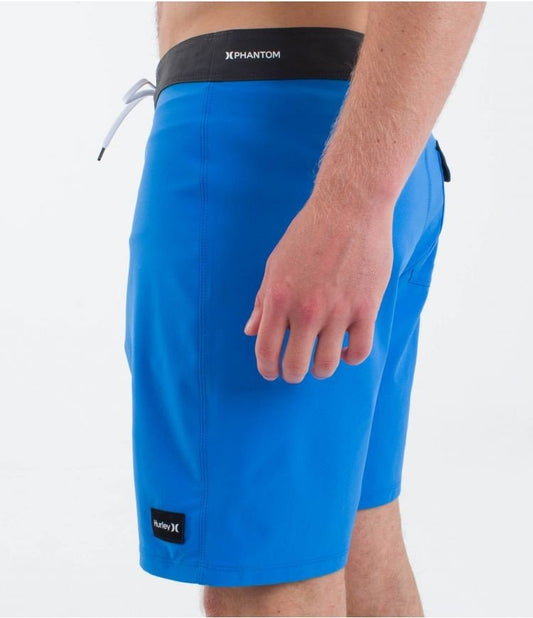 Hurley - Phantom Eco O&O Solid 18" Boardshort | Baltic Blue - 28 - GearFreak
