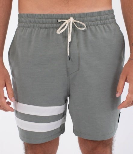 Hurley - Phntm Eco Block Party Volley 17 | Great White - S - GearFreak