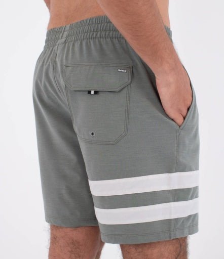 Hurley - Phntm Eco Block Party Volley 17 | Great White - S - GearFreak